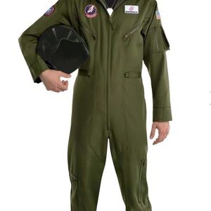 Adult Flight Suit Costume with Patches